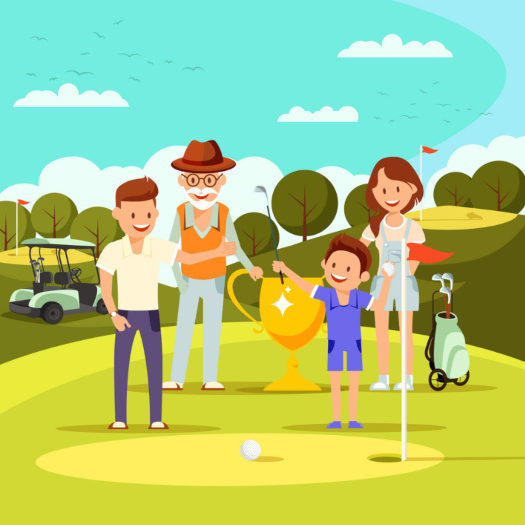 Familiegolf - sjov for alle