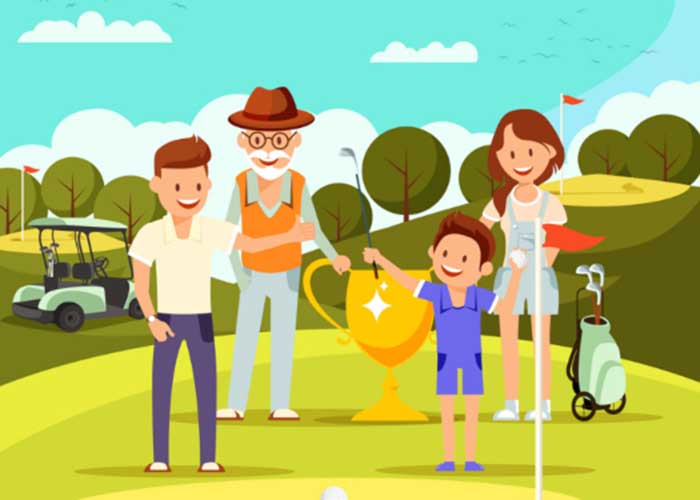 Ørsted Ørredvand - Family golf