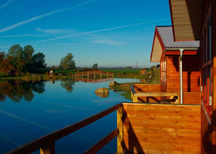Ørsted Ørredvand - CAbins og Camping
